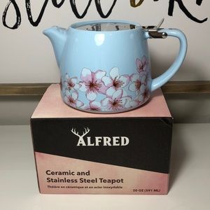 Alfred Ceramic Stainless Steel Teapot